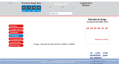 Desktop Screenshot of loterienationale.mu