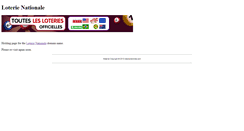Desktop Screenshot of loterienationale.com